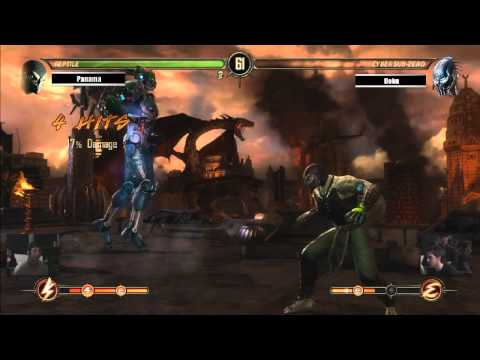 Panaman vs Doku - Mortal Kombat Red Fight District