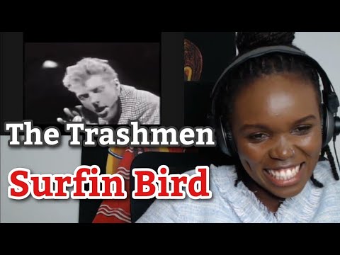 African Girl Reacts to The Trashmen - Surfin Bird