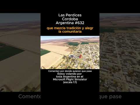Las Perdices, Cordoba desde el Microsoft Flight Simulator #lasperdices #cordoba #msfs #joaha45