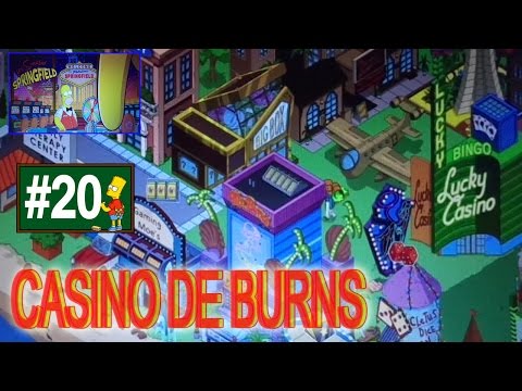 Los Simpson Springfield "Casino de Burns - Cap. 20 - Alce pulcro de tamaño real" por Tony