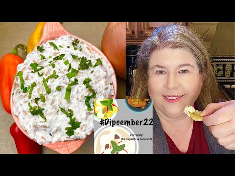 Caramelized Onion Dip #dipcember22 @TheInquisitiveFarmwife