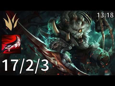 Rengar Jungle vs Ivern - EUW Diamond | Patch 13.18