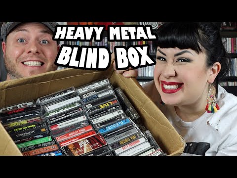 Lost & Forgotten Heavy Metal Cassette Tape Collection Blind Unboxing !