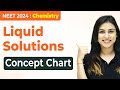 𝗡𝗘𝗘𝗧 𝟮𝟬𝟮𝟰 : Liquid Solutions - Concept Chart | FULL REVISION IN 90 Minutes
