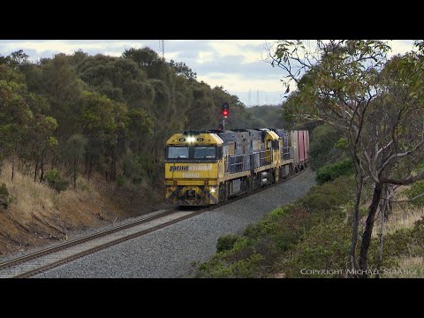 2MA5 Pacific National Container Train - PoathTV Australian Railways