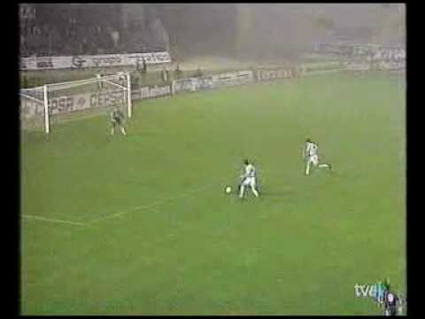 PARTIDO DE LA NIEBLA!! Celta vs Barcelona  2-4 199...