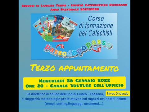 26 Gennaio 2022 Corso di Formazione Diocesana Catechisti.