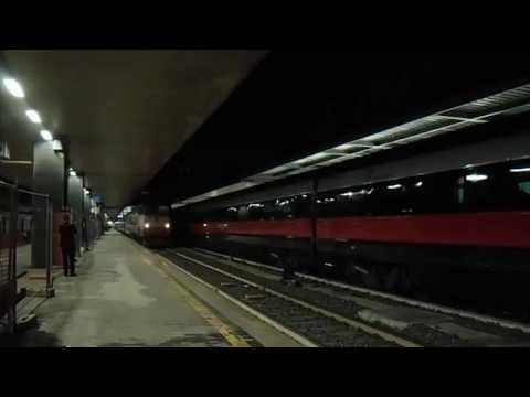 E656.099 in partenza con l' ICN 1955 Roma Termini - Siracusa/Palermo Centrale