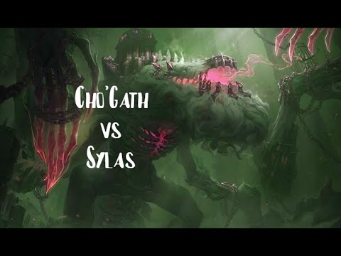 RANK 1 CHO'GATH VS SYLAS | Full Uncut Game Patch 13.10 | League of Legends Gameplay