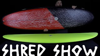 Shred Show - Quads vs. Single fins, Album&#39;s Darkness and enough bright colors to cause a seizure