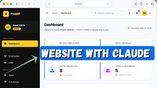 how to build a website with claude