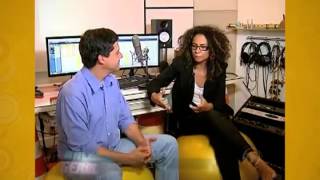 Zanna, a voz do MetrôRio: entrevista na TV Record