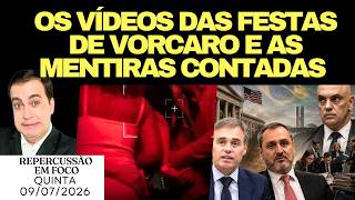 Veja! BOLSONARO DE VOLTA? MORAES REAGE, OS VÍDEOS DAS FESTAS DE VORCARO, POLÍTICOS ASSUSTADOS