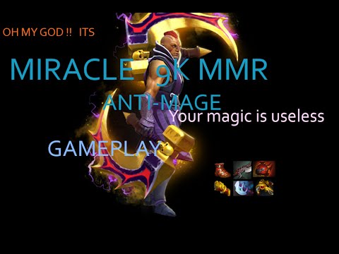 Miracle Anti-Mage Ranked MMR Gameplay | 924 GPM |760 XPM | RAMPAGE | Your Magic Is UseLess