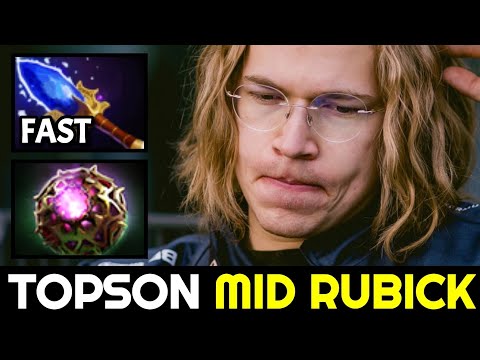 TOPSON MID Rubick with Fast Scepter & Octarine Core Build Dota 2
