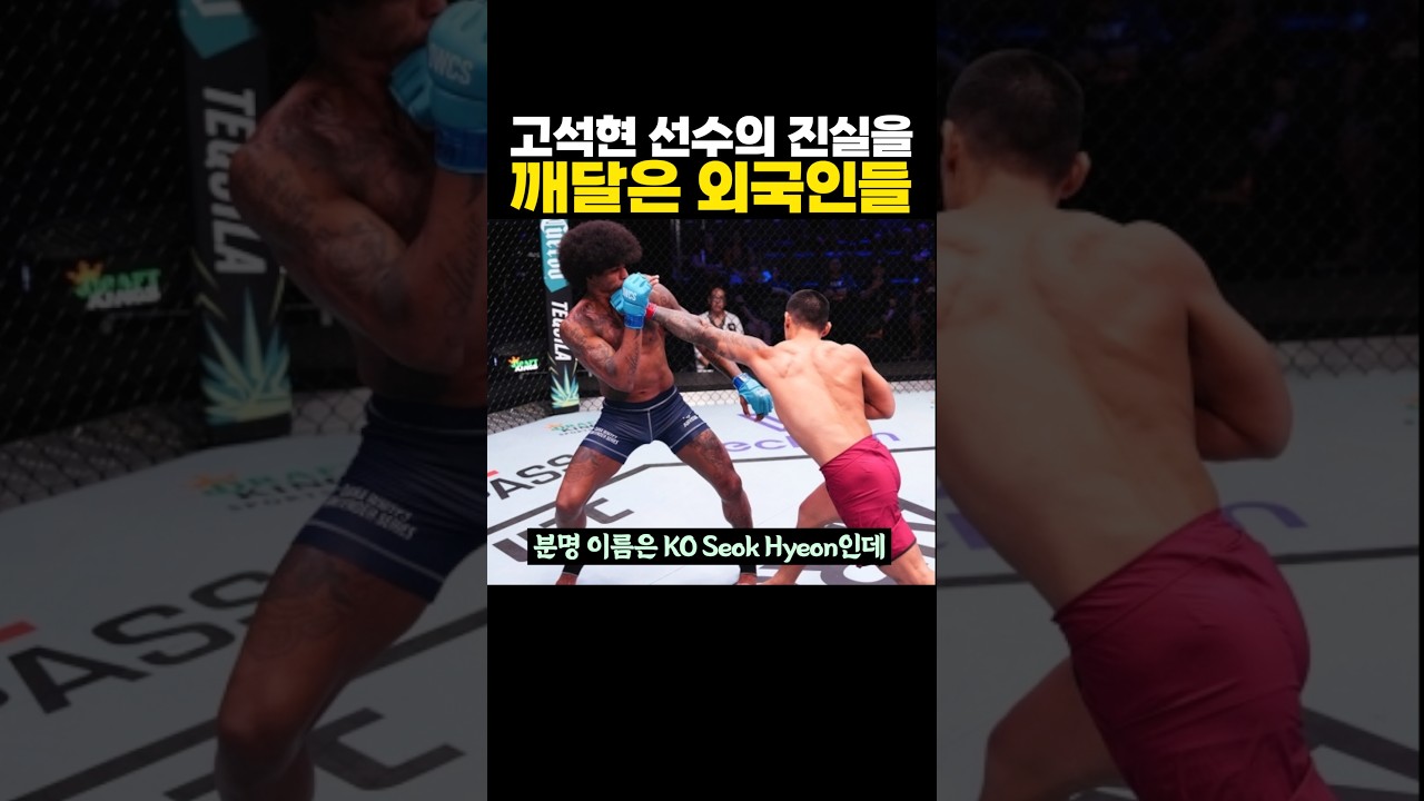 고석현 선수의 ‘진실’을 깨달은 외국인들의 반응 ㅋㅋㅋ 석혀이..