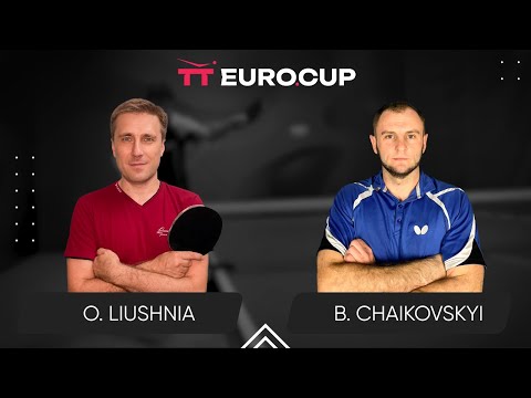 18:25 Oleksandr Liushnia - Bohdan Chaikovskyi 21.08.2024 TT Euro.Cup Ukraine Professional. TABLE 3