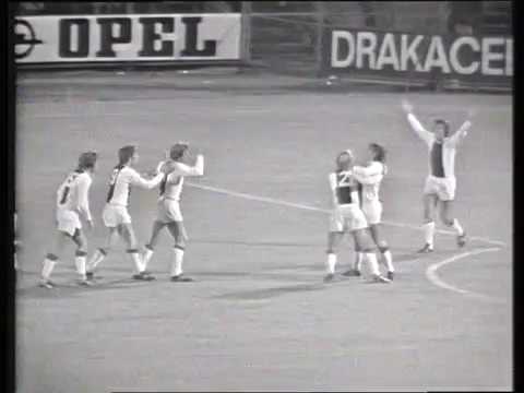 ECC 1971-72. 1 Round. AFC Ajax - Dynamo Dresden. Highlights.