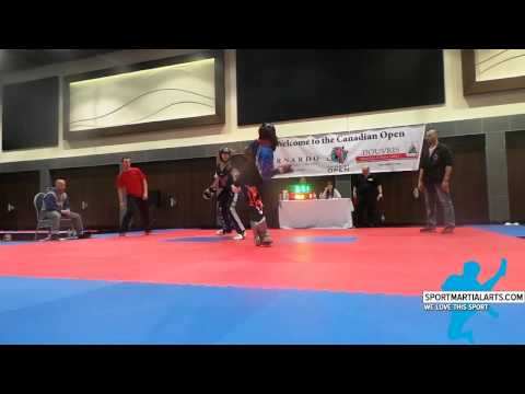 Canadian Open 2015   Women's elite fighting   Chelsey Nash v Verona Soliman