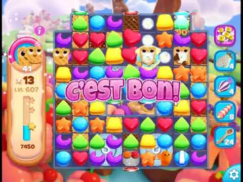 Cookie Jam Blast Level 607 - NO BOOSTERS 🍪 | SKILLGAMING ✔️