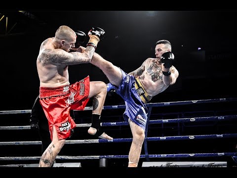 86kg K-1 Kickboxing 8 Man Semi Final: Zane Hopman vs Slava Alexeichik