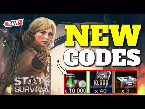 ✅FRESH NEW! STATE OF SURVIVAL REDEEM CODES MAY 2023 || SOS GIFT CODES || STATE OF SURVIVAL
