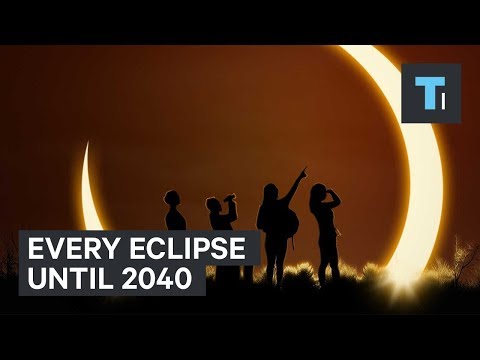 Map Shows Every Upcoming Solar Eclipse Until 2040