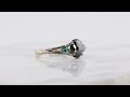 video - Three Stone Branch Engagement Ring