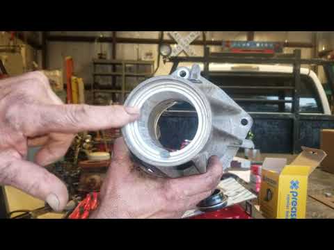 Dodge Ram NV241DHD transfer case tail cone snap ring removal, the easy way