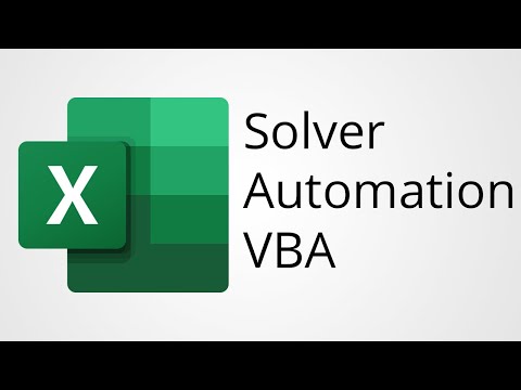 Automate Solver in Excel on Windows or Mac with VBA