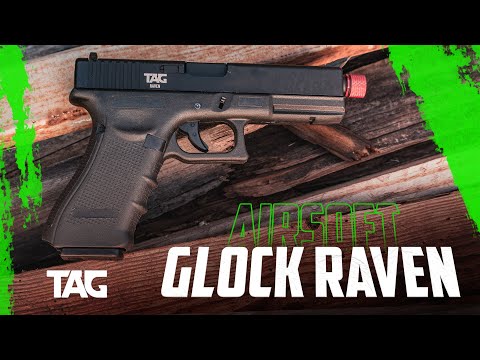 Pistola Airsoft GBB TAG Raven Glock G17