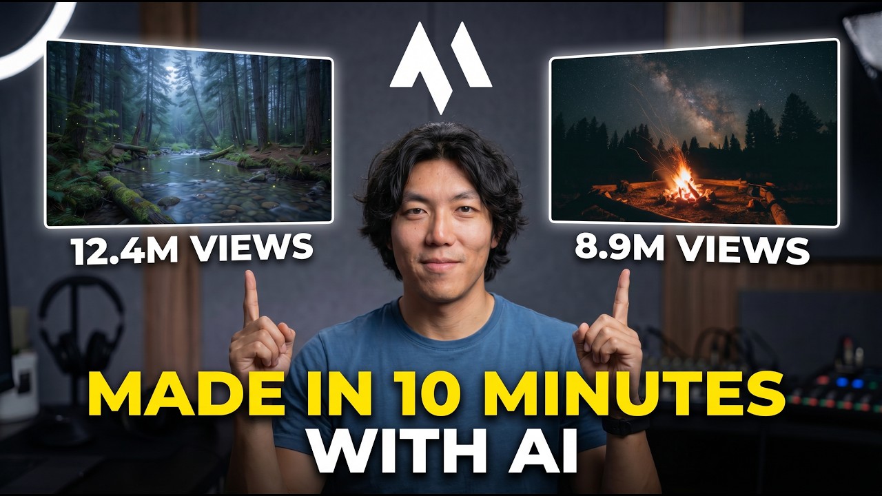 Create Aesthetic AI Ambient Videos
