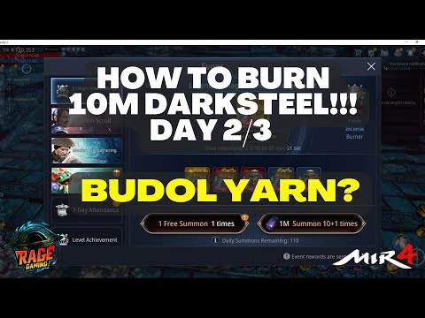 MIR4 Day 2 Legendary Stone Budol!!!