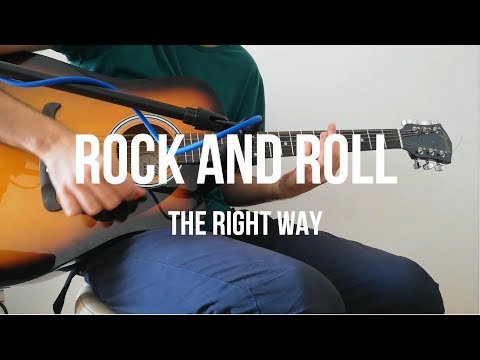 The RIGHT way to play rhythm guitar of Rock and Roll by The Velvet Underground