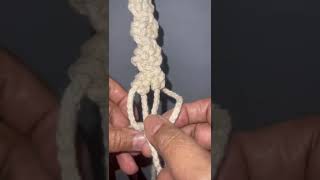 mecrame new knot tutorial for beginners ❤️ #macramelove #diy #macrameknot