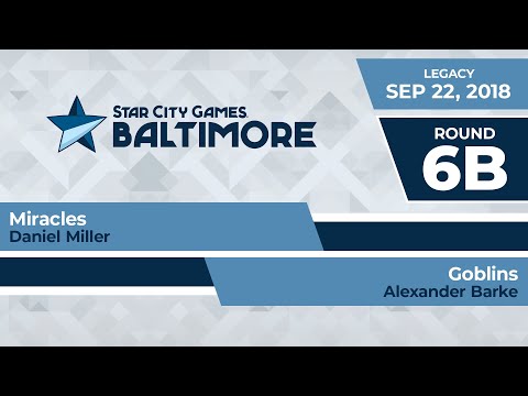 SCGBALT: Round 6b - Daniel Miller vs Alexander Barke | Legacy