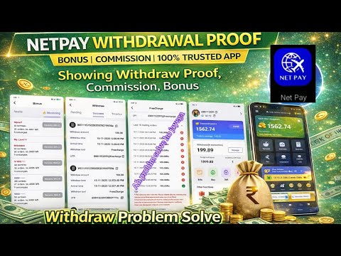 Netpay ka withdraw proof with sell problem solve,#netpay #netpaywithdrowproof #ipay#keymoney#incoin