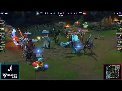 (PRO - LEC) MAD vs MSF 10 men dancing on mid lane XD