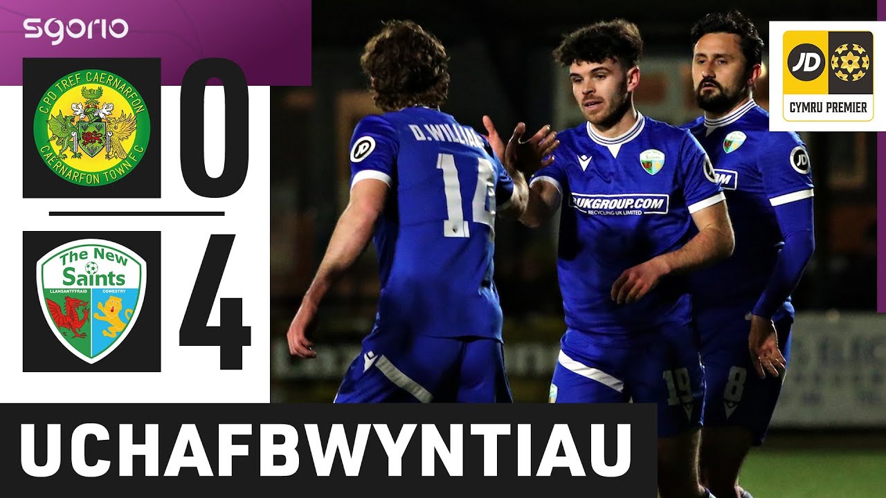 Caernarfon Town vs The New Saints Highlights