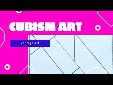 How to Draw Cubism Art / Tutorial