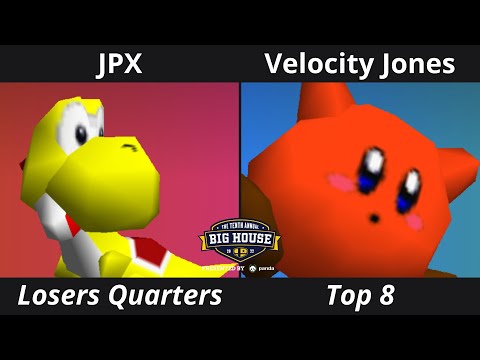 The Big House 10 Smash 64 Singles LQF: JPX vs Velocity Jones