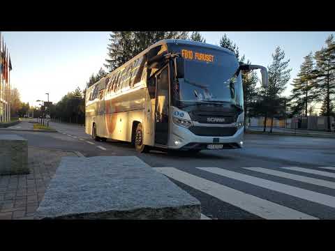 Oslo Airport Scania Coach
