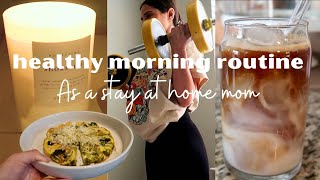 healthy morning routine - habit stacking, time blocking, meal scheduling.