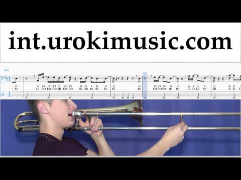 Best Part Of Me Trombone Tabs - Ed Sheeran feat Yebba Best Part Of Me Notes Solo Tutorial