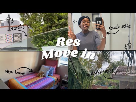 RES MOVE IN | First Year Student | DUT | Long Therapeutic Car Drive🚘🍃 || South African YouTuber 🇿🇦