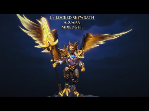 Style 2 Arcana with mixed Set Skywrath Dota 2🔥