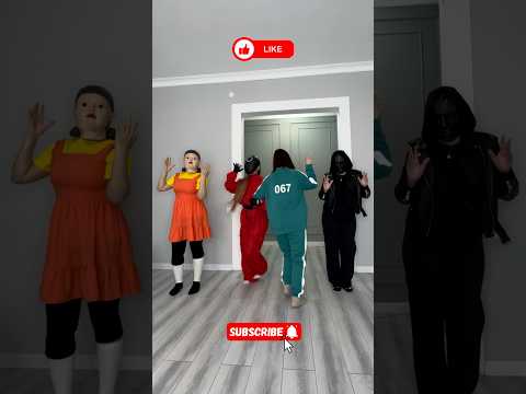 ROUND AND ROUND DANCE mingle game💃 SQUID GAME 2 #squidgame2 #squidgame #minglegame #minglegamesong