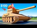 $1 VS $1,000,000 Tank!
