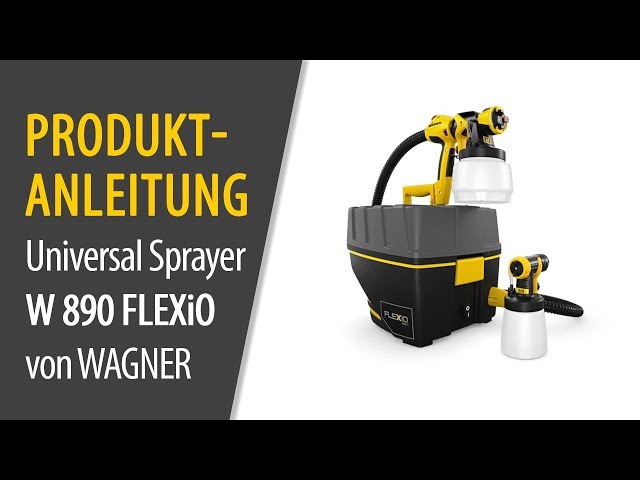 Video Teaser für Universal Sprayer W 890 Flexio [Anleitung]
