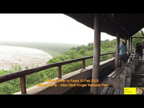 Riviere in vloed Kruger Wildtuin 10 Februarie 2020